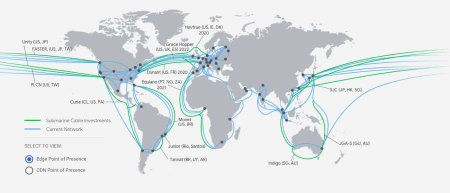 google cloud web server