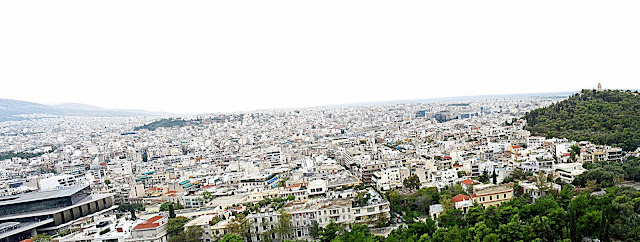 view of Athens, Greece