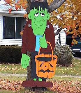 Frankenstein halloween wishes