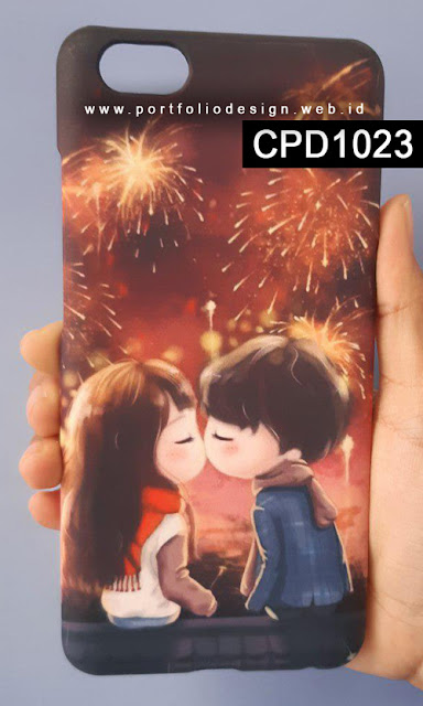 Pelindung Handphone Couple Anime Love Kiss CPD1023