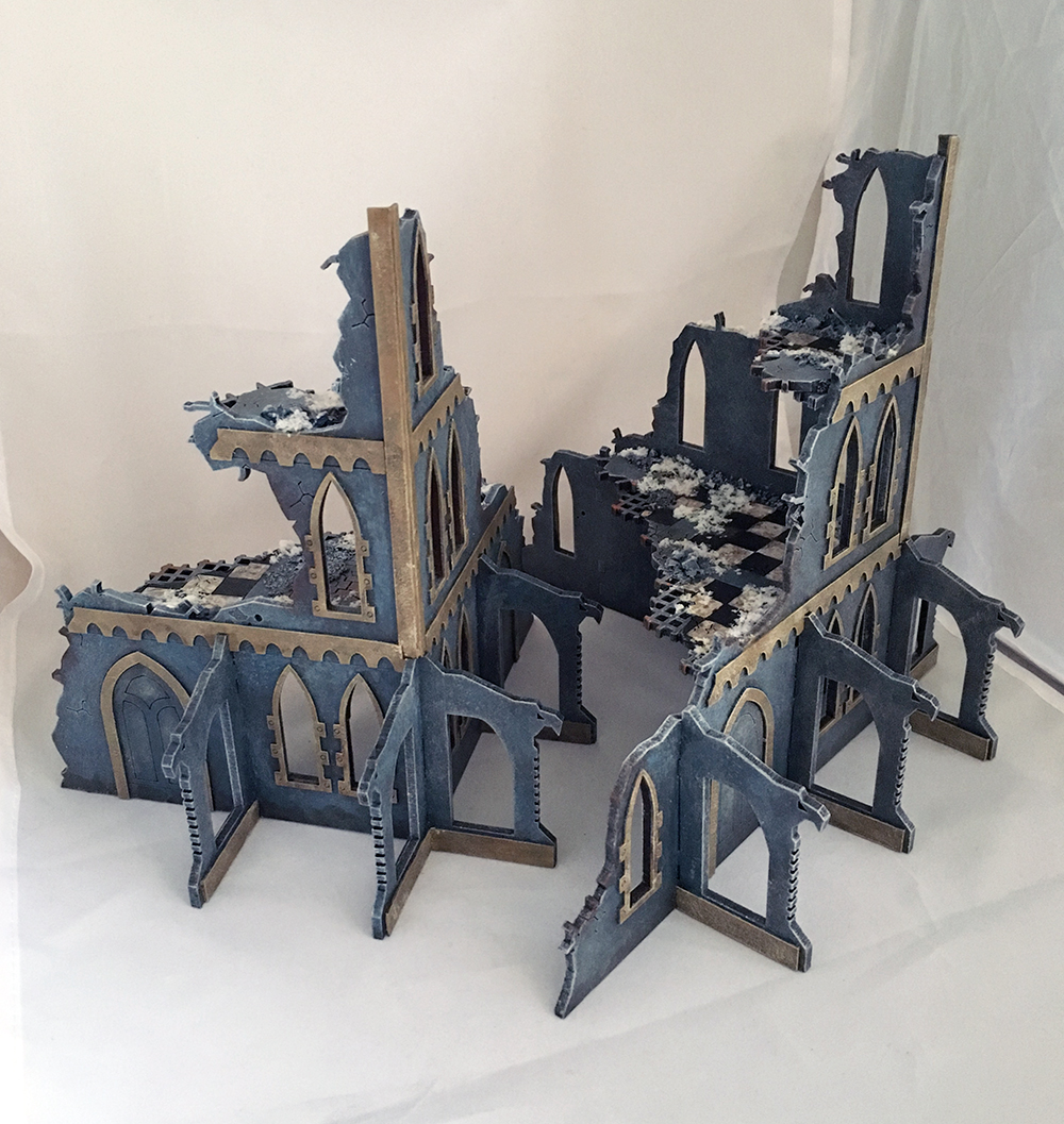 warhammer terrain winter ruin