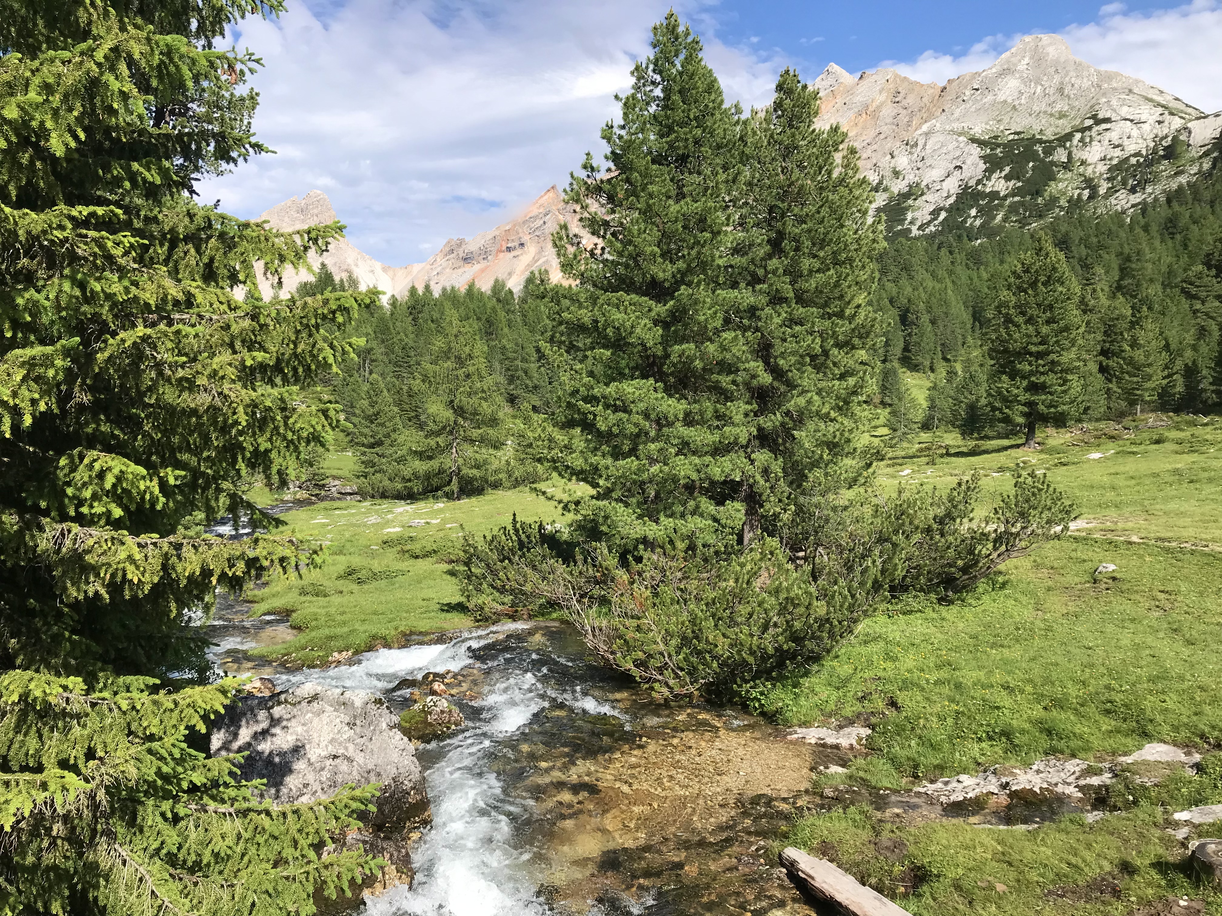 Dolomites, Alta Via 1, AV1, Italia, refugio Perderü, refugio Lavarella, refugio Fanes Trekking