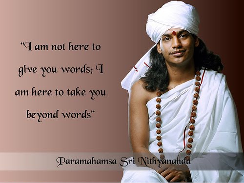 Swami Paramahamsa Nithyananda. as paramahamsa nithyananda