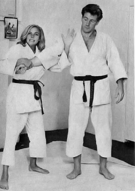 Honor Blackman does Karate ~ vintage everyday