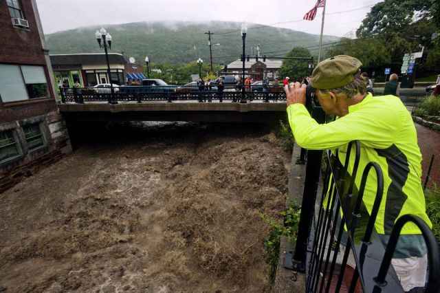 Hurricane Irene Destruction in America