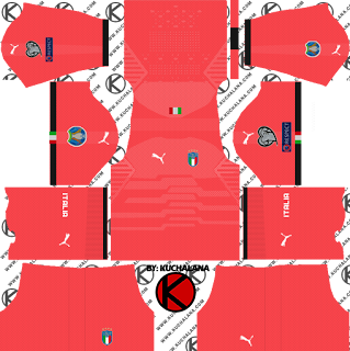 Italy 2018-2019 Kit - Dream League Soccer Kits