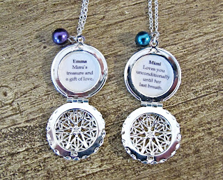 mother daughter locket necklaces stepmother stepdaughter two cheeky monkeys jewellery