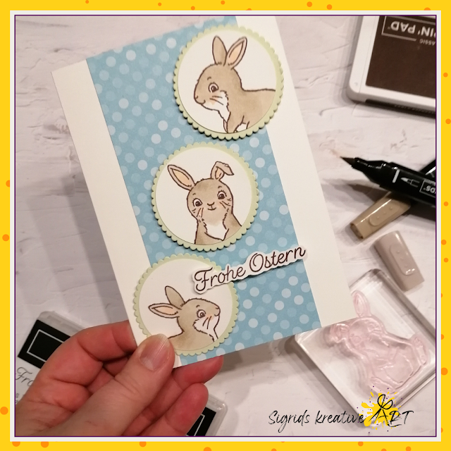 easter bunny - osterhase - stampin up - stempelset