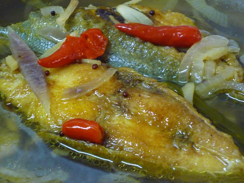 Sumber ilhamku: Ikan masak cuka