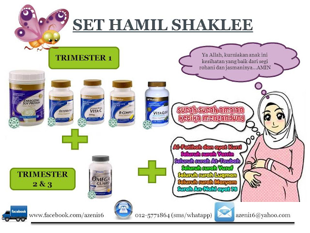 Set Hamil Shaklee