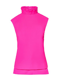 Ted Baker Rebela Ruffle High Neck Top
