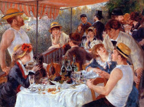 Luncheon of the Boating Party by Pierre Auguste Renoir