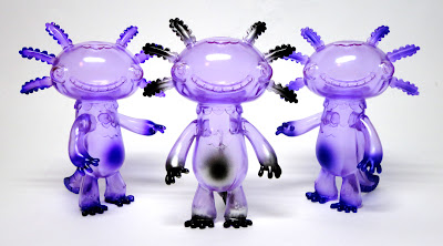 Designer Con 2012 Exclusive Painted Clear Purple Wooper Looper by Gary Ham