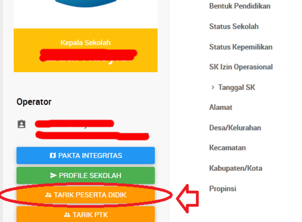 Cara Mudah Tarik Peserta Didik Online Dapodik Versi 2018