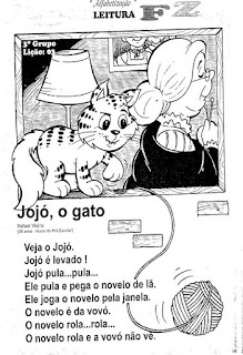 Leitura Jojó, o gato