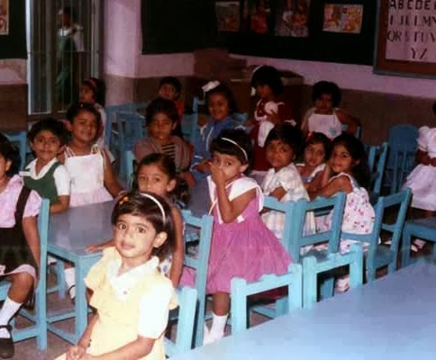 Actress Trisha Krishnan (Pink Dress) Childhood Pic | Actress Trisha Krishnan Childhood Photos | Real-Life Photos