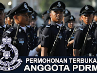 Permohonan Terbuka Jawatan di Polis DiRaja Malaysia PDRM - Terbuka Lelaki & Wanita 