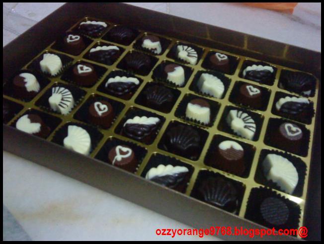 Awards: Coklat hantaran - hazel nut