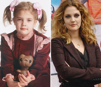 drew barrymore as a child