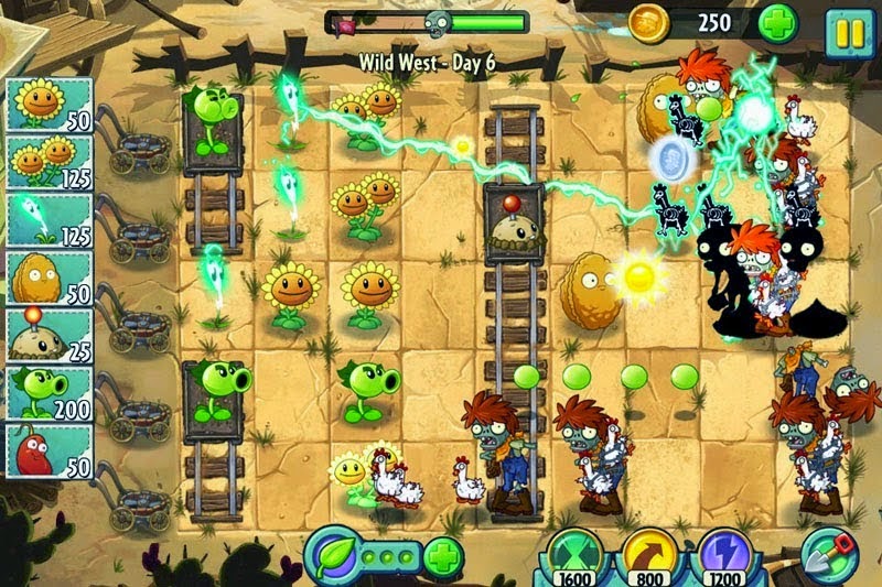  Game Plants vs Zombies MOD Apk 2015 