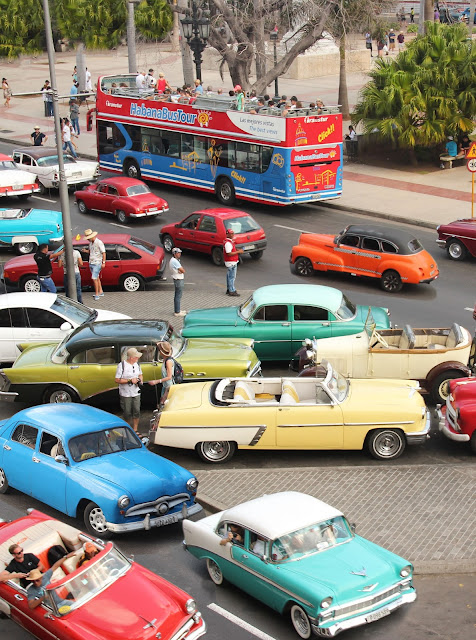 Cuban old classic cars