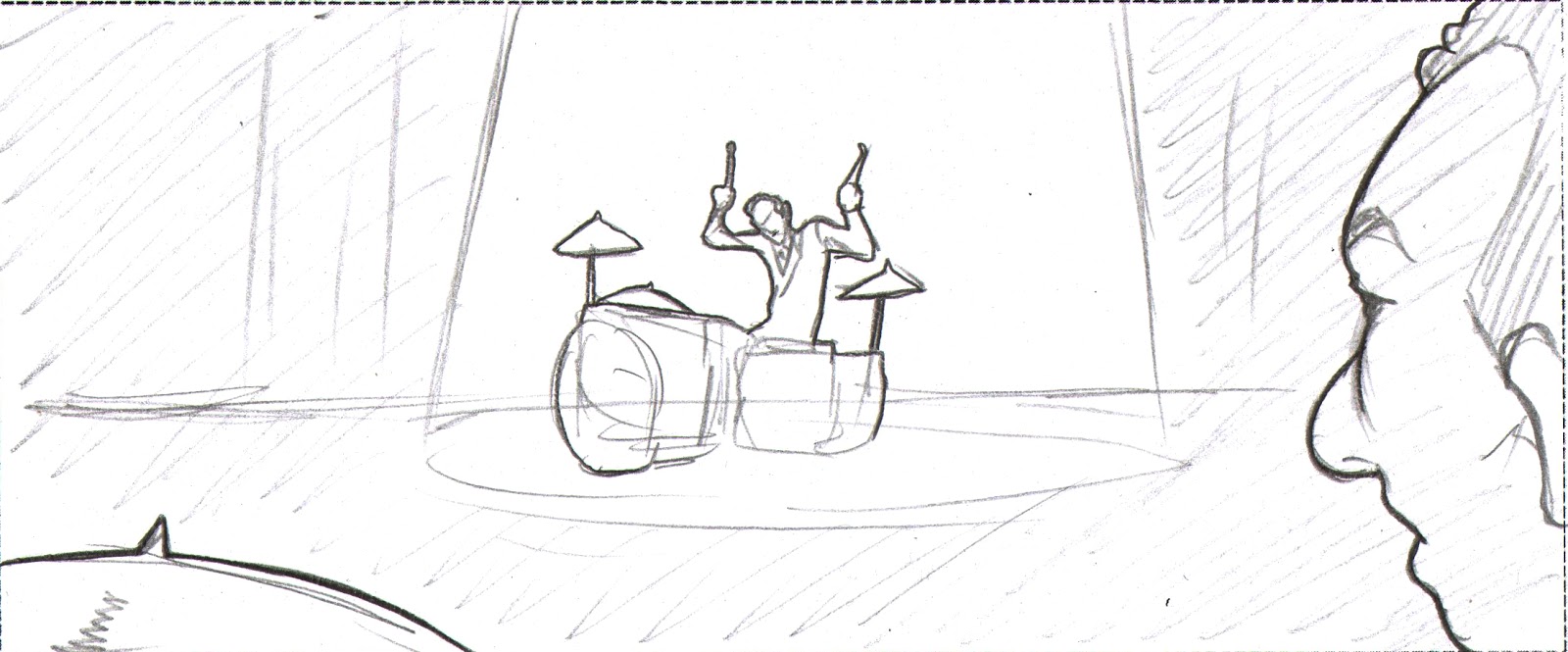 Drum Battle storyboard