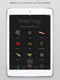 Smart kitchen - fridge ipad