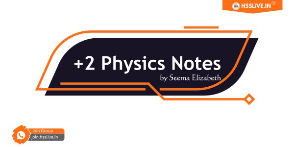 Plus Two Physics Notes and Question Bank by Seema Elizabeth