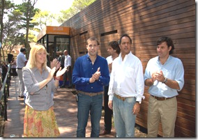Juan Pablo de Jesús junto al Gobernador Daniel Scioli