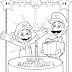 Belle Coloriage Mario Bros U