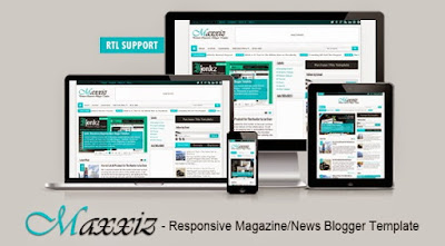 Maxxiz Lite Magazine/News Responsive Blogger Template