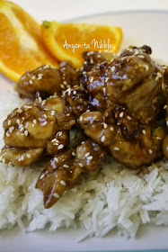 This gulten-free sesame orange chicken is a healthy and delicious update on a takeaway favorite! Make it yourself & do it better than the restaurants! From www.anyonita-nibbles.com