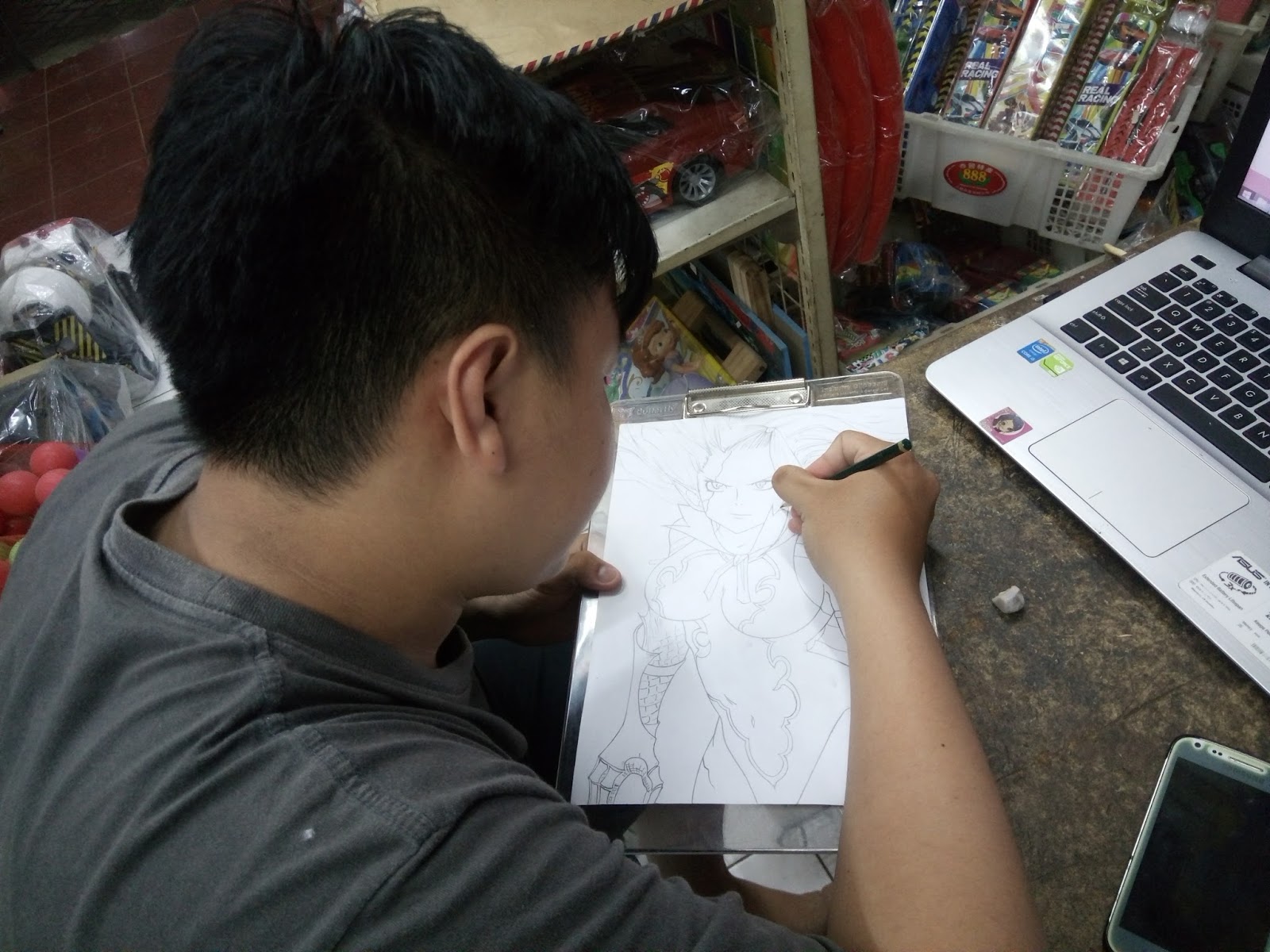 Gambar Kartun Orang Kerja Bakti Keren