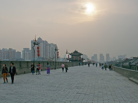 Sur les remparts de Xi'an