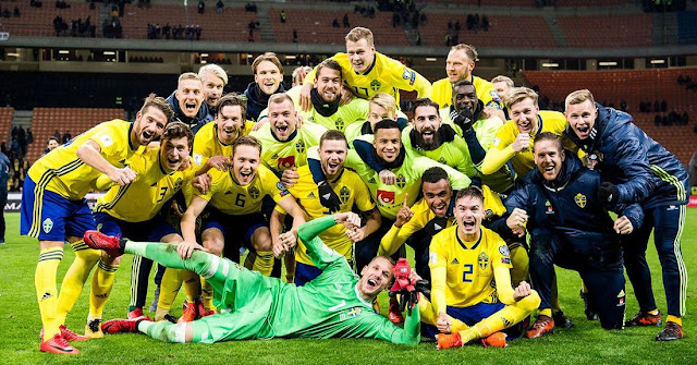 VM 2018: Sweden 23 men Squad VM 2018