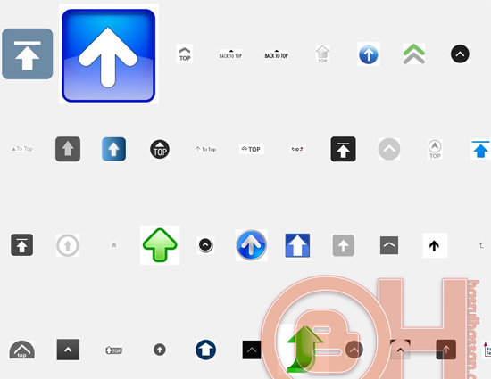 Pintasan To Top Dengan Imej Untuk Blogspot