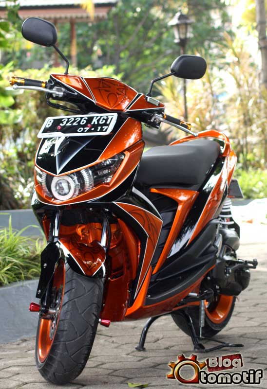  Modifikasi  Lampu  Motor Yamaha Mio  Keren 2014 Simple Acre