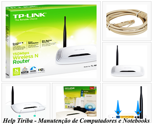 Roteador Wireless TP Link TL-WR740N 150Mbps