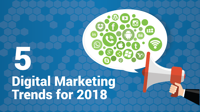 5 Digital Marketing Trends To Grow Your Business in 2018