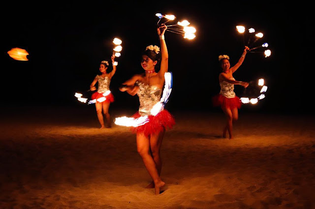 Fire Dance Show at Prama Sanur Beach Bali