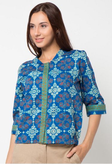 20 Model Baju Batik Wanita Danar Hadi Terbaru  2019 