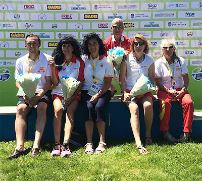Club Escuela Piragüismo Aranjuez Europeo Maratón Pontevedra