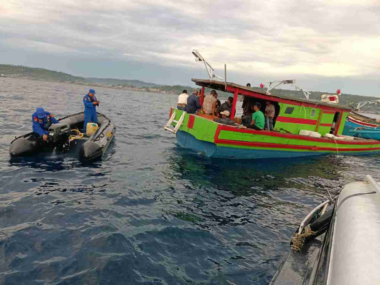 Sat Polairud Polres Nias laksanakan Patroli di Sepanjang Pantai Laut Gunungsitoli