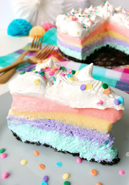 RAINBOW UNICORN DESSERT LASAGNA