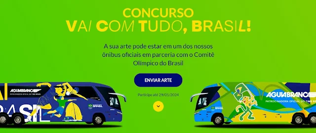 'concurso vai com tudo, Brasil' viação águia branca