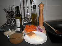 Butternut Squash Risotto ingredients