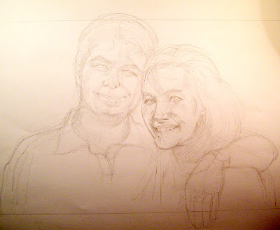 portrait pencil sketch