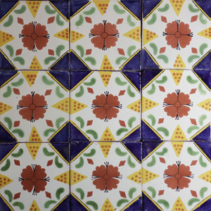 36 Mexican tiles