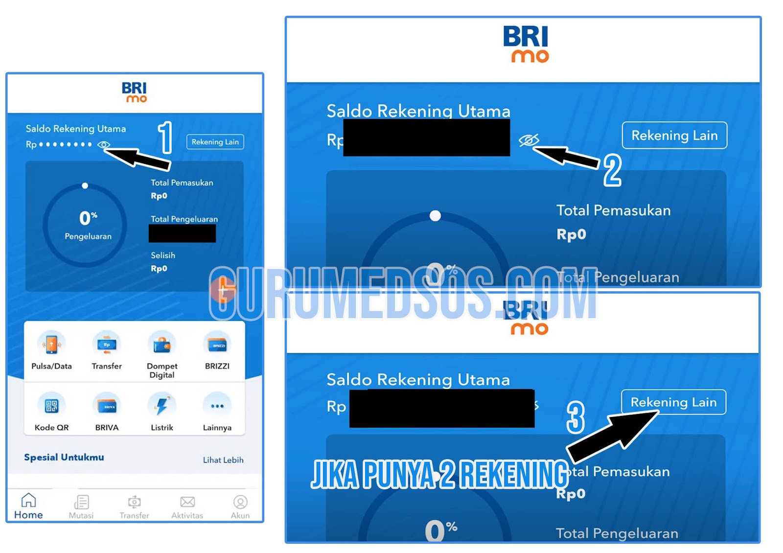 Cara Cek Saldo BRIMO