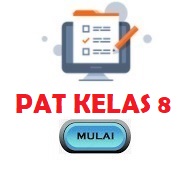 Menu Login PAT Kelas 8